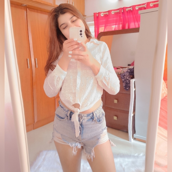 White Casual Shirt - Picture 6 of 8